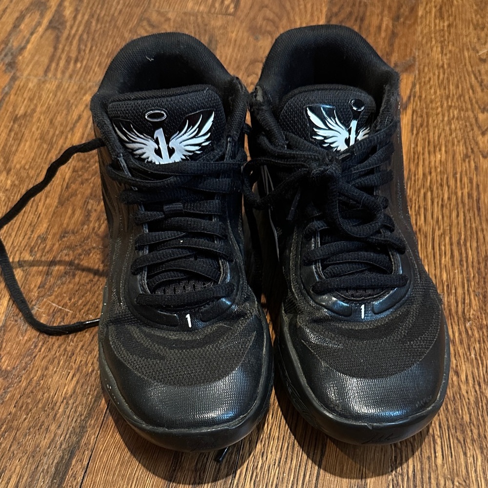 Puma Lamelo Ball Black Basketball high top Sneakers